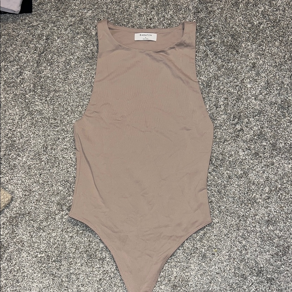 Bodysuit by Babaton/Aritzia - Taupe